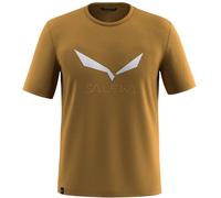 Salewa Herren Solidlogo DRI-Release T-Shirt (Größe 3XL, gelb)