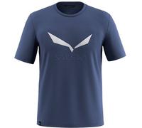 Salewa Herren Solidlogo Dry M T-shirt., Dark Denim, M EU