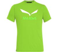 SALEWA Herren Shirt SOLIDLOGO DRI-REL (27018) S pale frog melange