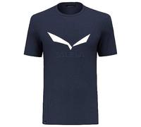 Salewa Herren Solidlogo Dri-Release® Mens T-Shirt, Navy Blazer, XS EU