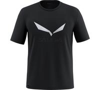 SALEWA Solidlogo Dri-Release® T-Shirt Herren, black out - 56/3X - BLACK OUT