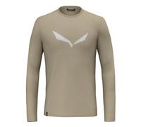 Salewa Herren Solidlogo Dry M L/S Tee. T-Shirt, Quicksand, M EU