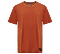 Salewa Men's Eagle Logo Patch T-Shirt M Small tee, Bombay Brown, XL, Bombay Brown, XL