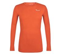 Salewa - Zebru Fresh Merino Responsive Langarm Shirt Herren Orange (Gr.48)