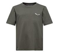 Salewa Kinder Graphic-T-Shirt Faded Green Größe 116