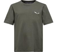 Salewa Kinder Graphic T-Shirt (Größe 140, oliv)