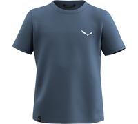 Salewa Kinder Puez Dry T-Shirt (Größe 164, blau)
