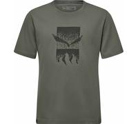 Salewa Eagle 3cime Kurzarm-t-shirt M Faded Green