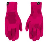 Salewa Liner-Handschuh Ortles Cristallo (warm und atmungsaktiv) - pink/camou, Größe L
