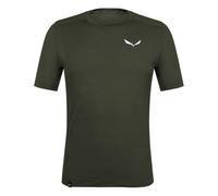 Salewa Men's Agner Am M T-Shirt Small tee, Dark Olive, S, dark olive, S