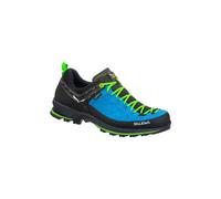 Salewa Mountain Trainer 2 Gore-tex Herrenschuhe blue danube/fluo green (8375) 10