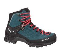 Salewa MTN Trainer Mid GORE-TEX Damen Wanderschuhe blau-grün/schwarz/rosa - 42