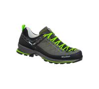 Salewa MS MTN TRAINER 2 Leather Herrenschuhe Smoked/Fluo Green Gr. UK 10 / EU 44,5