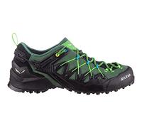 SALEWA MS Wildfire Edge GTX, Zapatillas de Senderismo, para Hombre, Myrtle/Fluo Green, 46 EU