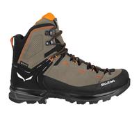 Salewa Wanderschuhe MTN Trainer 2 Mid GTX (Alpine, Veloursleder, wasserdicht) braun Herren, Größe Euro (US) 46,5 (12,5)