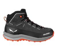 Salewa MTN Trainer 2 Mid Powertex Kinder Wanderschuhe grau/schwarz - 27