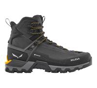 Salewa MTN Trainer 3 Tech Mid Gore-TEX Damen Trekkingschuhe dunkelgrau/schwarz/gelb - 42