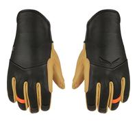 Salewa Ortles Merino Lederhandschuhe Herren, Schwarz, 7/S