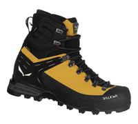 Salewa Wanderschuhe Ortles Ascent Mid GTX (Alpine, Veloursleder, wasserdicht) gold/schwarz Herren, Größe Euro (US) 40,5 (8)