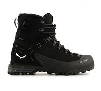 Salewa Wanderschuhe Ortles Ascent Mid GTX (Alpine, Veloursleder, wasserdicht) schwarz Herren, Größe Euro (US) 45 (11,5)