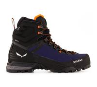 Salewa Wanderschuhe Ortles Edge Mid GTX (Alpine, Veloursleder, wasserdicht) navyblau/schwarz Herren, Größe Euro (US) 45 (11,5)