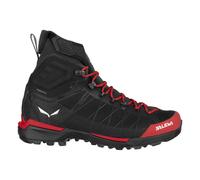 Salewa Wanderschuhe Ortles Light MID Powertex (Winterwanderung/Trekking, wasserdicht) schwarz/rot Herren, Größe Euro (US) 44 (10,5)