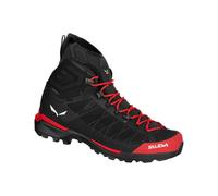Salewa ORTLES LIGHT MID PTX BOOT M Bergschuh Herren schwarz rot 42