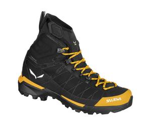 Salewa Ortles Light MID PTX M - Hochtourenschuhe - Herren Black/Yellow 9 UK