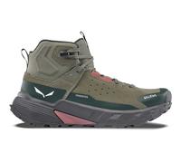 Salewa Pedroc 2 Leather Mid Powertex Damen Stiefel olivgrün grau rosa - 40.5