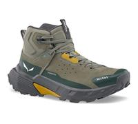 Salewa Pedroc 2 Leather Mid Powertex Herren Trailrunningschuhe, grün, Größe 44 ½ 44 ½
