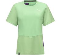 Salewa Pedroc Dry Hybrid Damen T-Shirt hellgrün - 38