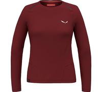 Salewa - Women's Pedroc Dry L/S Tee - Funktionsshirt, Gr. M 38, rot (Syrah)
