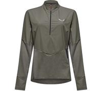 Salewa Pedroc Dry'ton Wind Half Zip Tee W faded green (5A50) 42