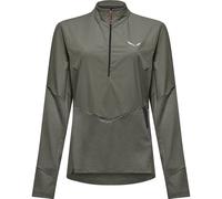Salewa Pedroc Dry'ton Wind Half Zip Tee W faded green (5A50) 42
