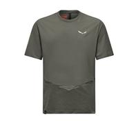 Salewa - Pedroc Dry Wind T-Shirt - Funktionsshirt, Gr. XXL 54, grau/oliv (FadedGreen)