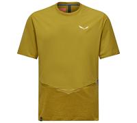 Salewa - Pedroc Dry Wind T-Shirt - Funktionsshirt, Gr. S 46, gelb/oliv (OliveOil)