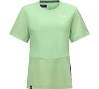 Salewa Damen Pedroc Dry Hyb T-Shirt (Größe M, gruen)