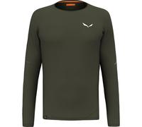 Salewa Pedroc Dry M L/S Tee., Dark Olive, M