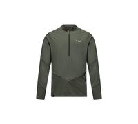 Salewa Pedroc Dry'ton Wind Half Zip Tee M faded green (5A50) 54/2X