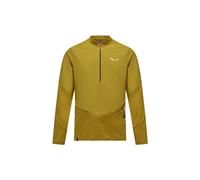 Salewa Pedroc Dry'ton Wind Half Zip Tee M olive oil (5B10) 52/XL