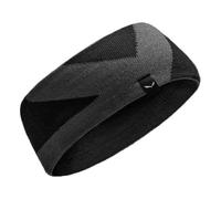 Salewa Pure Merino Stirnband schwarz graphitgrau