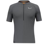 Salewa - Pedroc Pro Dry'Ton Half Zip T-Shirt Herren Grau (Gr.XS/S)