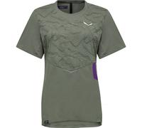 Salewa Damen Pedroc Tech Dry T-Shirt (Größe XL, oliv)