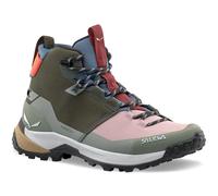 Salewa Puez 2 Mid Powertex Damen Trekking-Halbschuhe, grün, Größe 40 ½ 40 ½