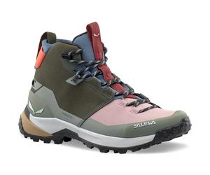 Salewa Puez 2 Mid Powertex Damen Trekking-Halbschuhe, grün, Größe 40 ½ 40 ½