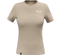 Salewa Puez Dry Damen T-Shirts beige Größe XXL Trekking Hautfreundlich Lyocell (Tencel™)
