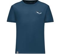 Salewa Puez Dry Kinder T-Shirts blau Größe 116 Trekking Atmungsaktiv