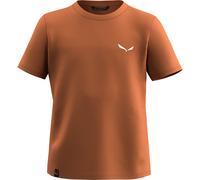 Salewa Puez Dry Kinder T-Shirts orange Größe 116 Trekking Atmungsaktiv