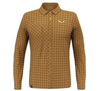 Salewa Puez Dry Long Sleeve Shirt Men, Golden Brown, S