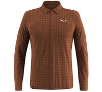 Puez Dry Herren L/S Shirt - Salewa 7240-bombay brown 54/XXL